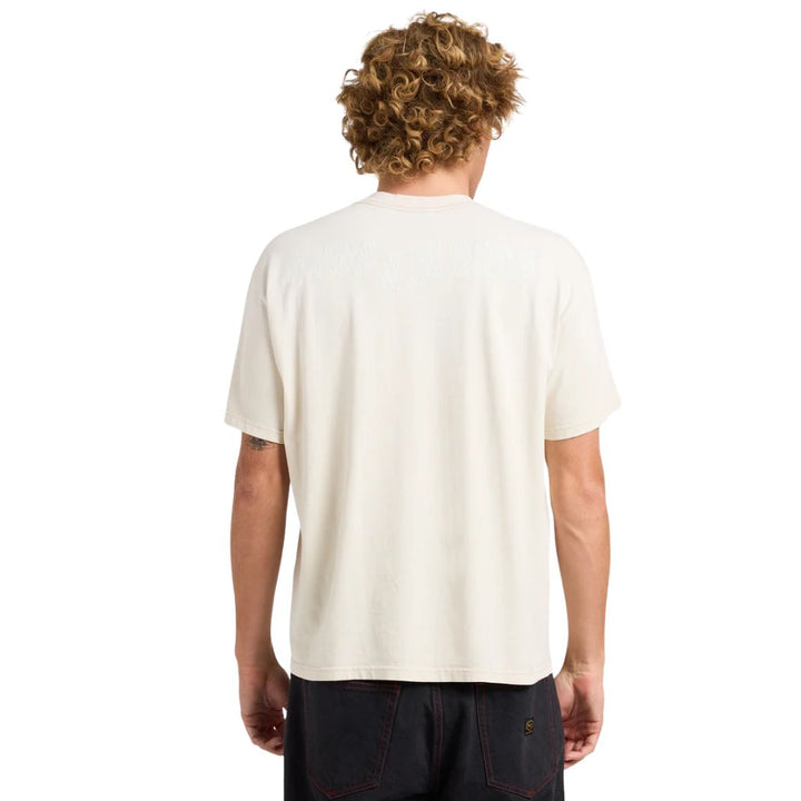 RVCA Three Imaginary Boys Tee Silver Bleach