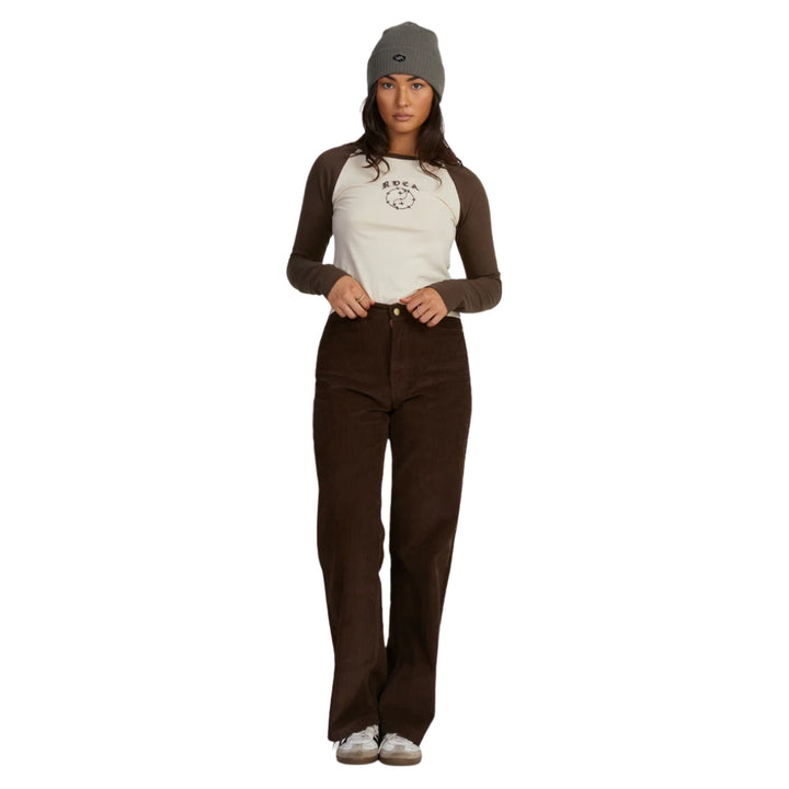 RVCA Underground Cord Pant Coffee