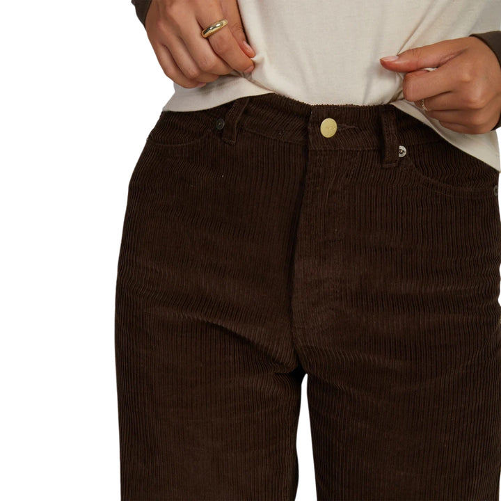 RVCA Underground Cord Pant Coffee