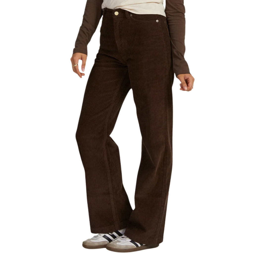 RVCA Underground Cord Pant Coffee