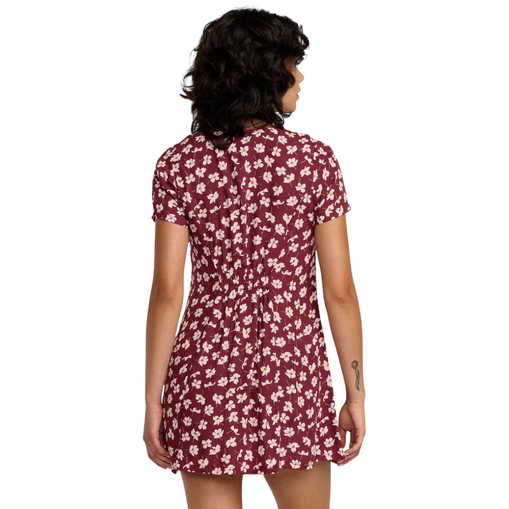 RVCA Understated Dress Cranberry