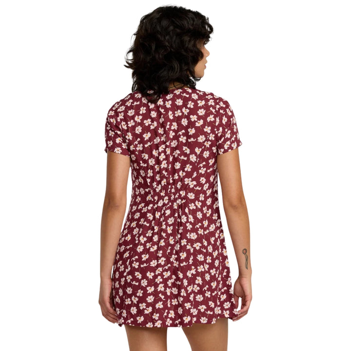 RVCA Understated Dress Cranberry