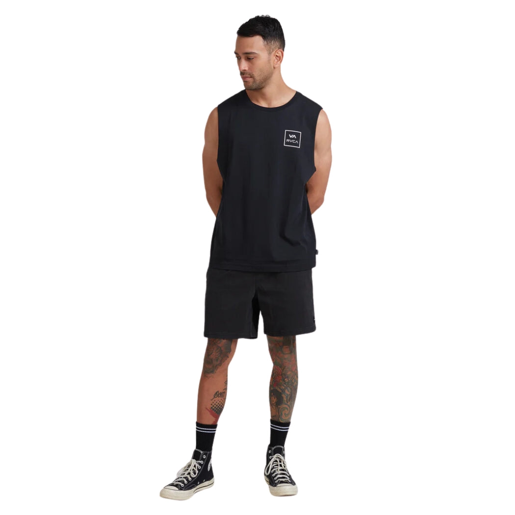 RVCA VA All The Ways Muscle Black