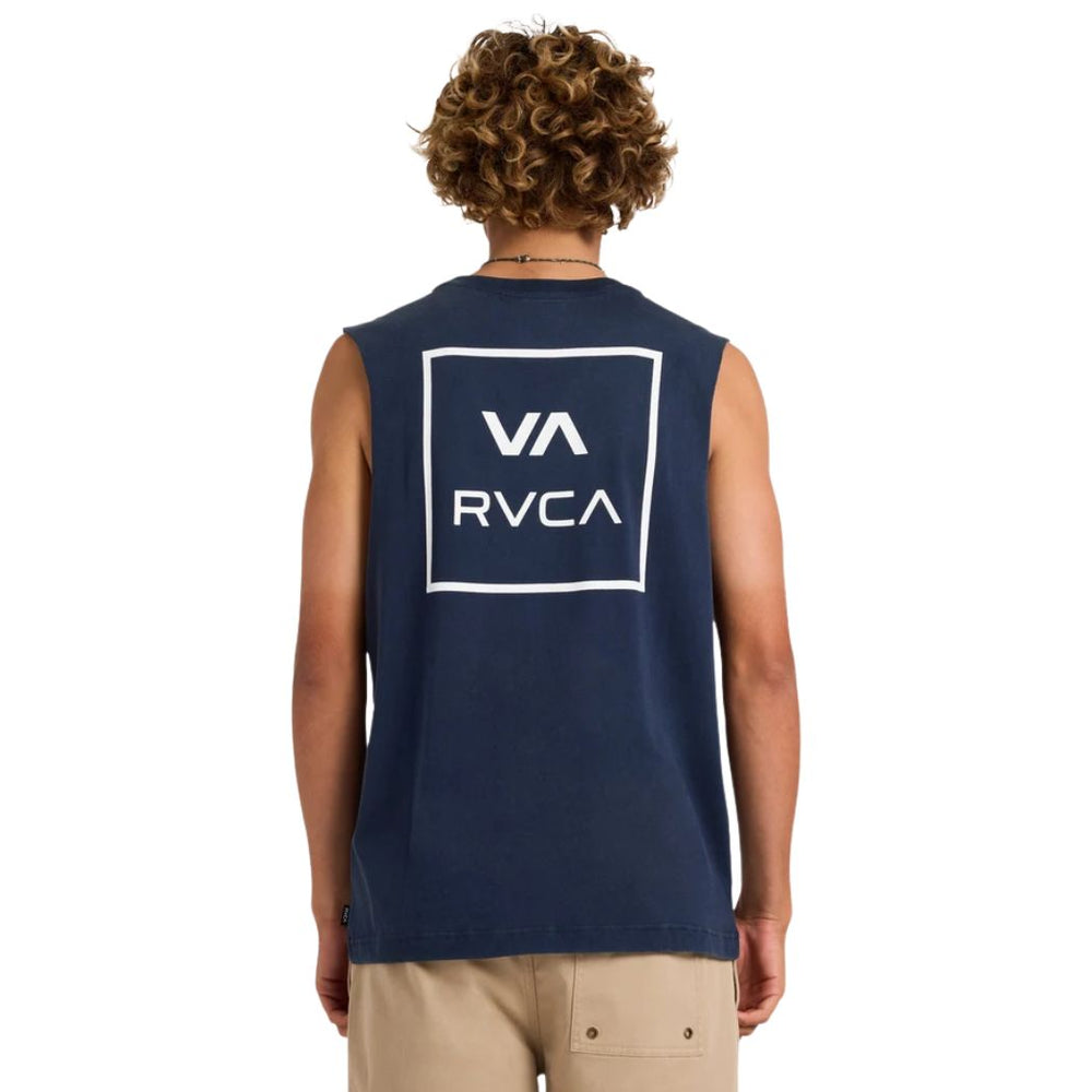 RVCA VA All The Ways Muscle Navy Marine