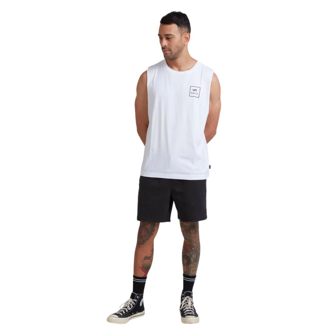 RVCA VA All The Ways Muscle White