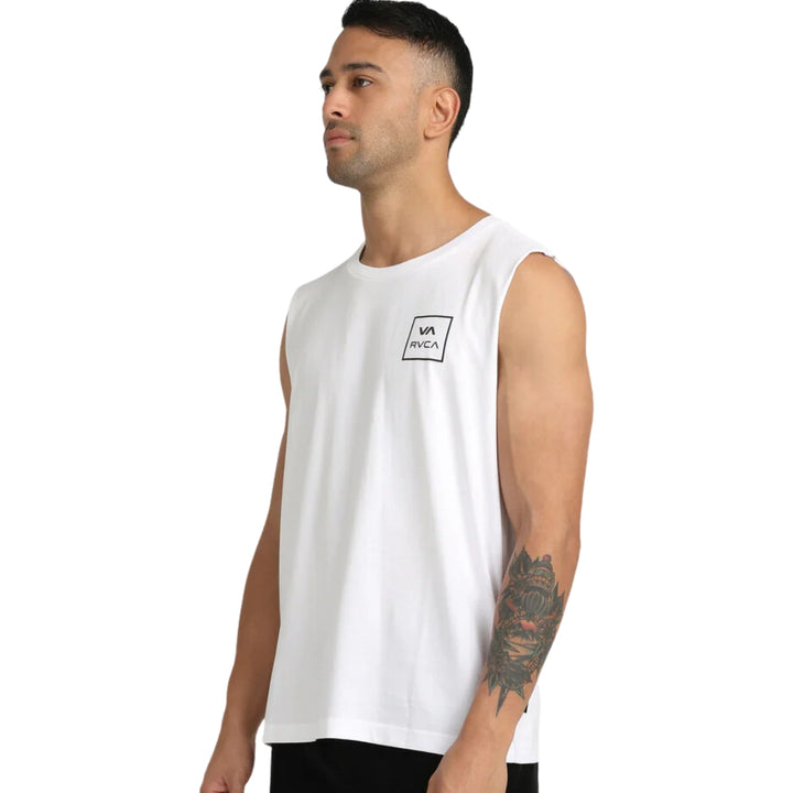 RVCA VA All The Ways Muscle White