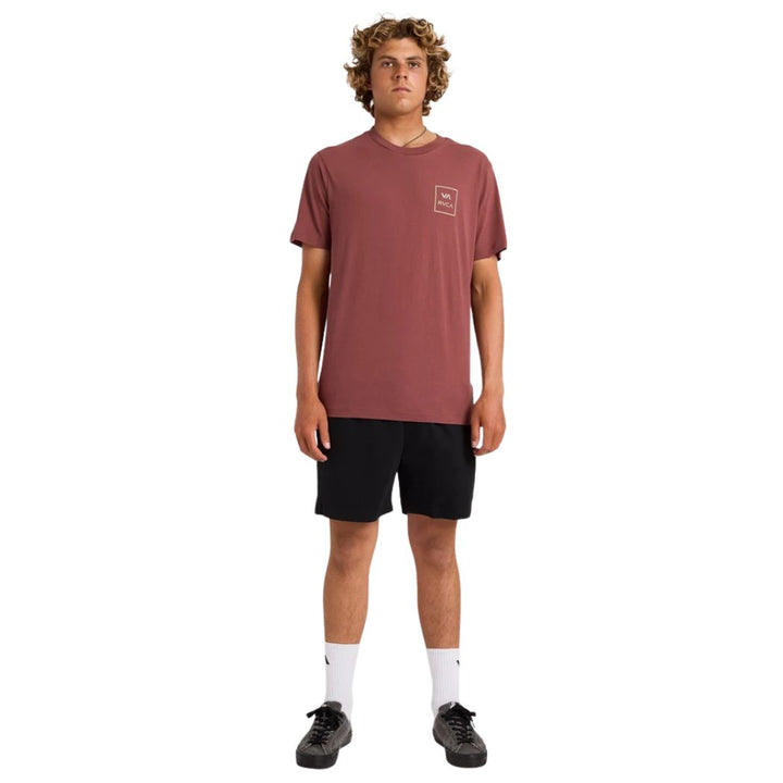 RVCA VA All The Ways Tee Red Earth