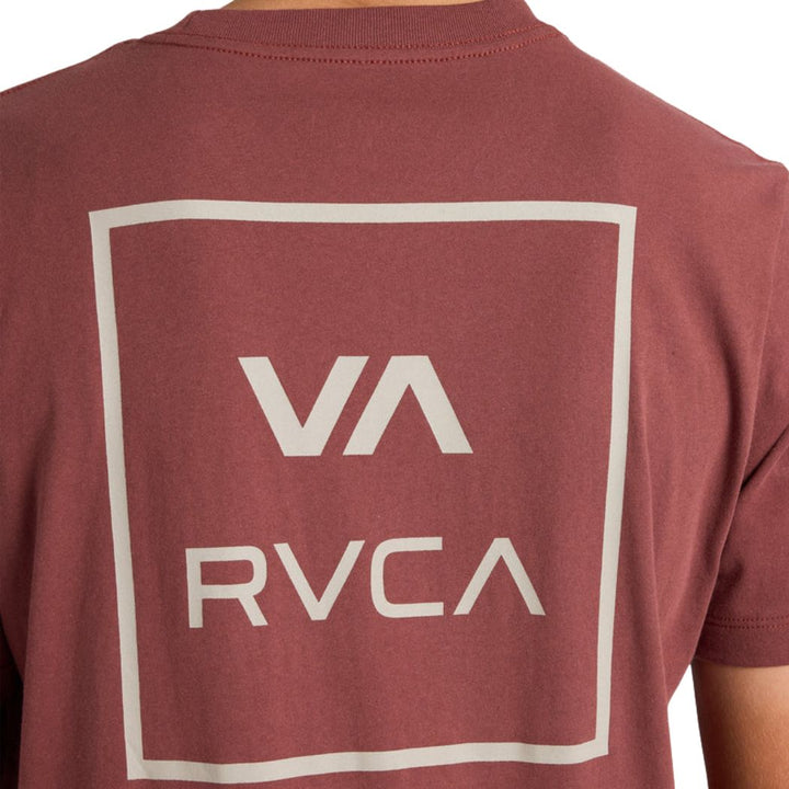 RVCA VA All The Ways Tee Red Earth