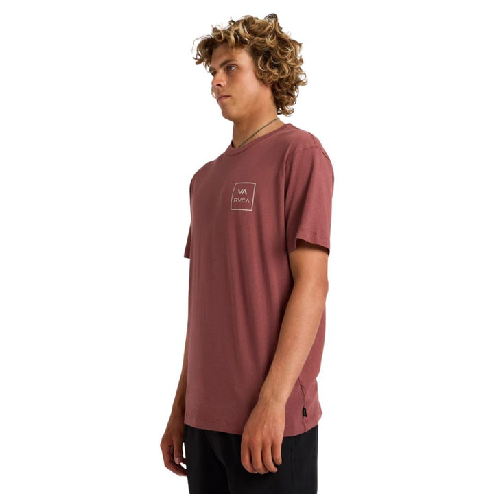 RVCA VA All The Ways Tee Red Earth
