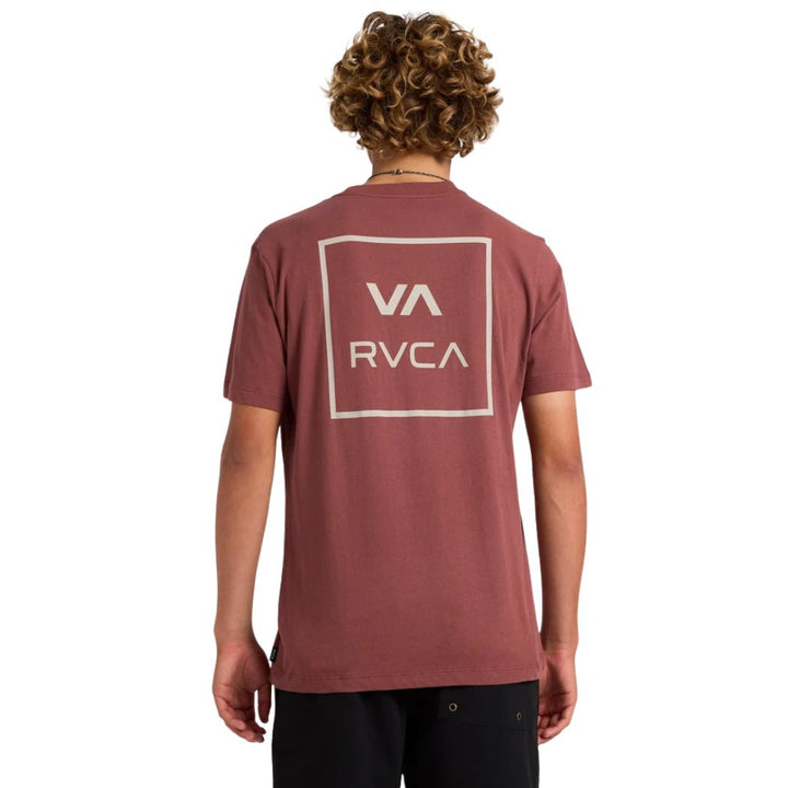 RVCA VA All The Ways Tee Red Earth