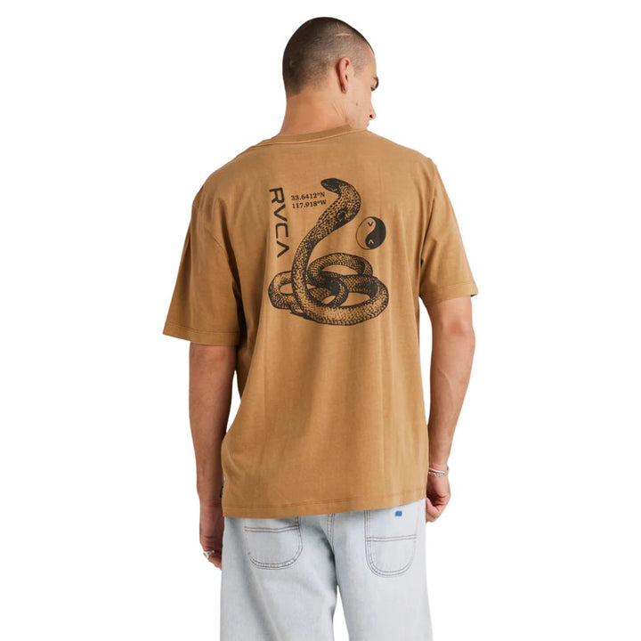 RVCA Viper VA Short Sleeve Tee Camel