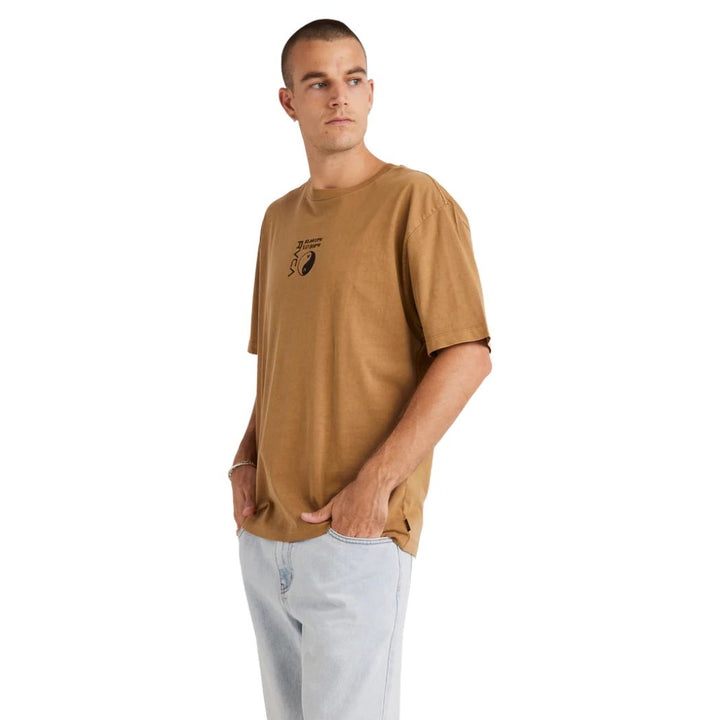 RVCA Viper VA Short Sleeve Tee Camel