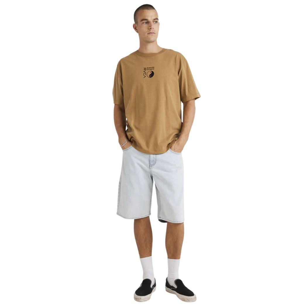 RVCA Viper VA Short Sleeve Tee Camel