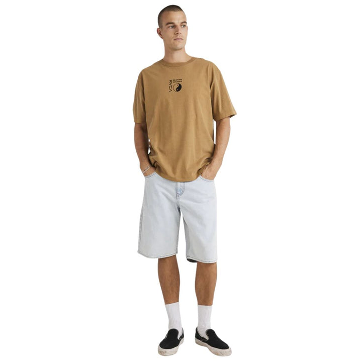 RVCA Viper VA Short Sleeve Tee Camel