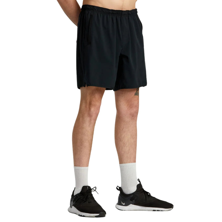 RVCA Yogger Stretch 17 Walkshort Black