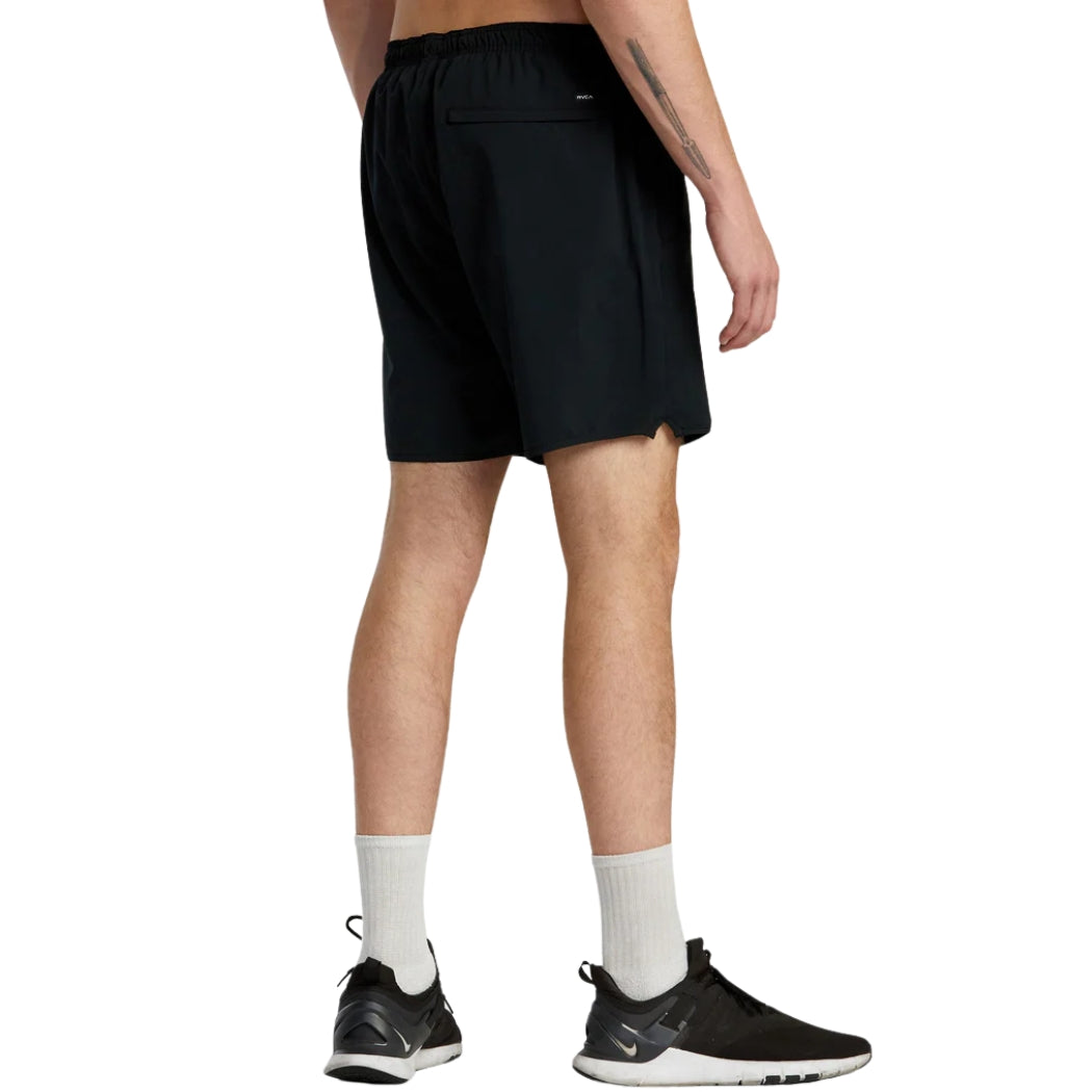 RVCA Yogger Stretch 17 Walkshort Black