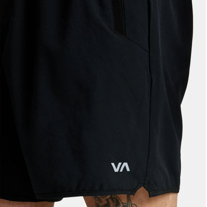 RVCA Yogger Stretch 17 Walkshort Black