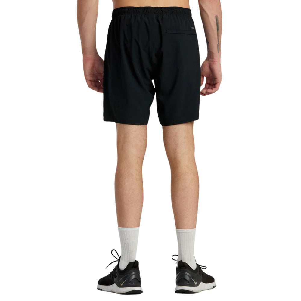 RVCA Yogger Stretch 17 Walkshort Black