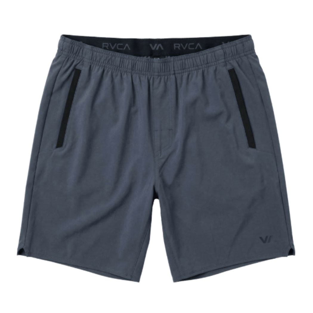 RVCA Yogger Stretch 17 Walkshort Washed Blue