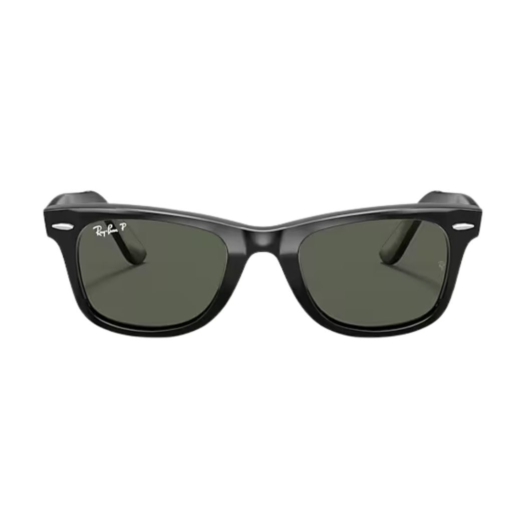Ray Ban RB2140 Original Wayfarer Classic Black Green Polar