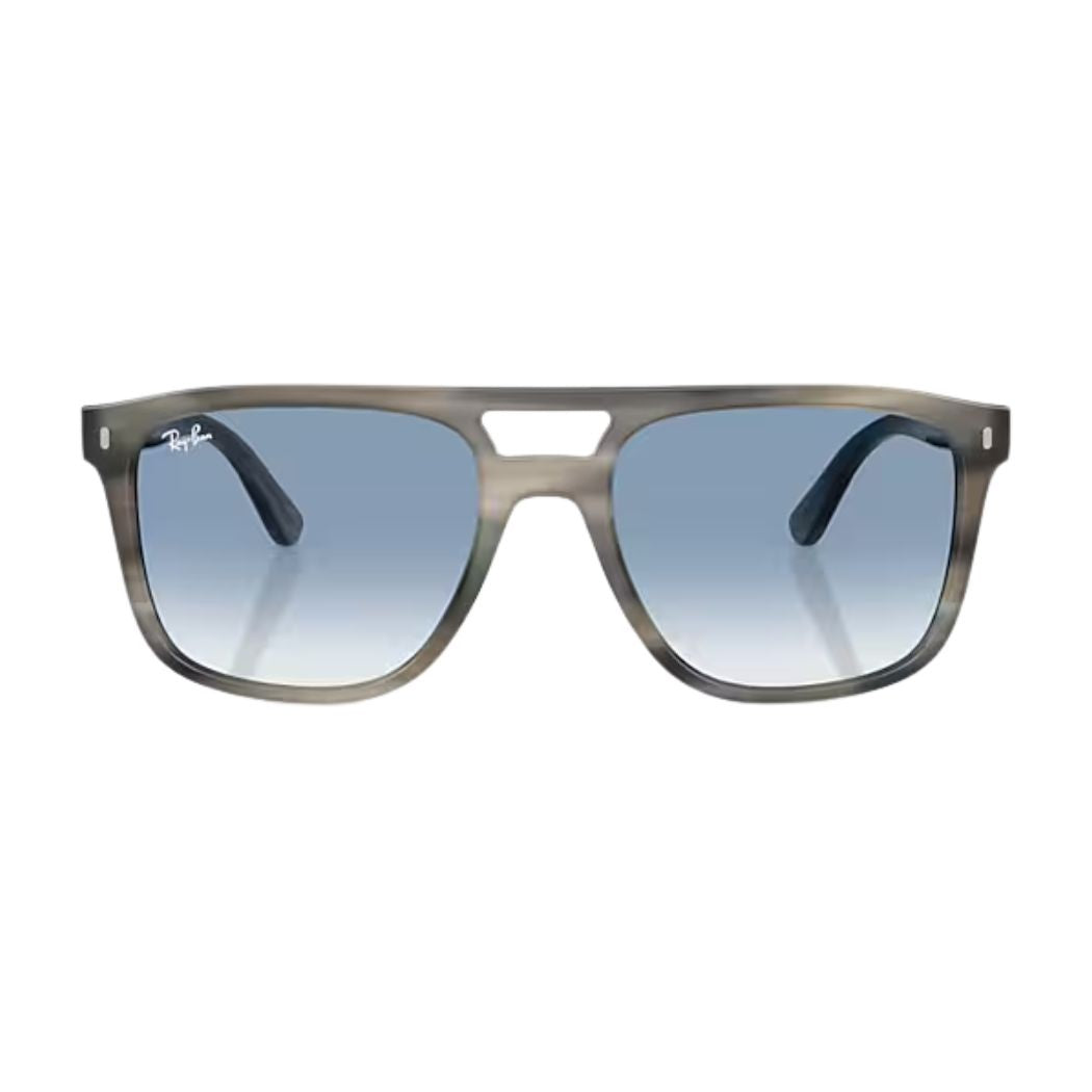 Ray Ban RB2213 Havana Grey Clear Blue Gradient