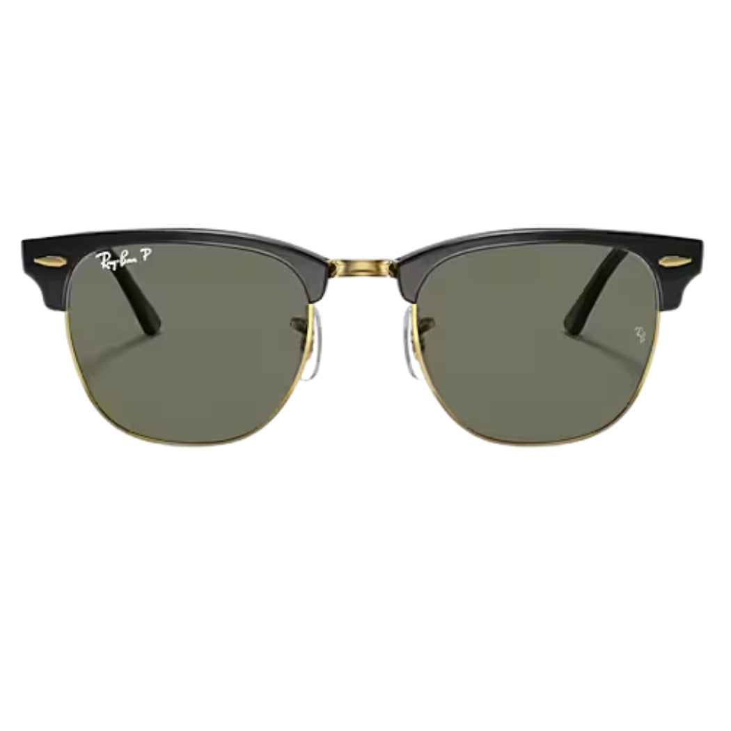 Ray Ban RB3016 Clubmaster Black G15 Green Polar 51