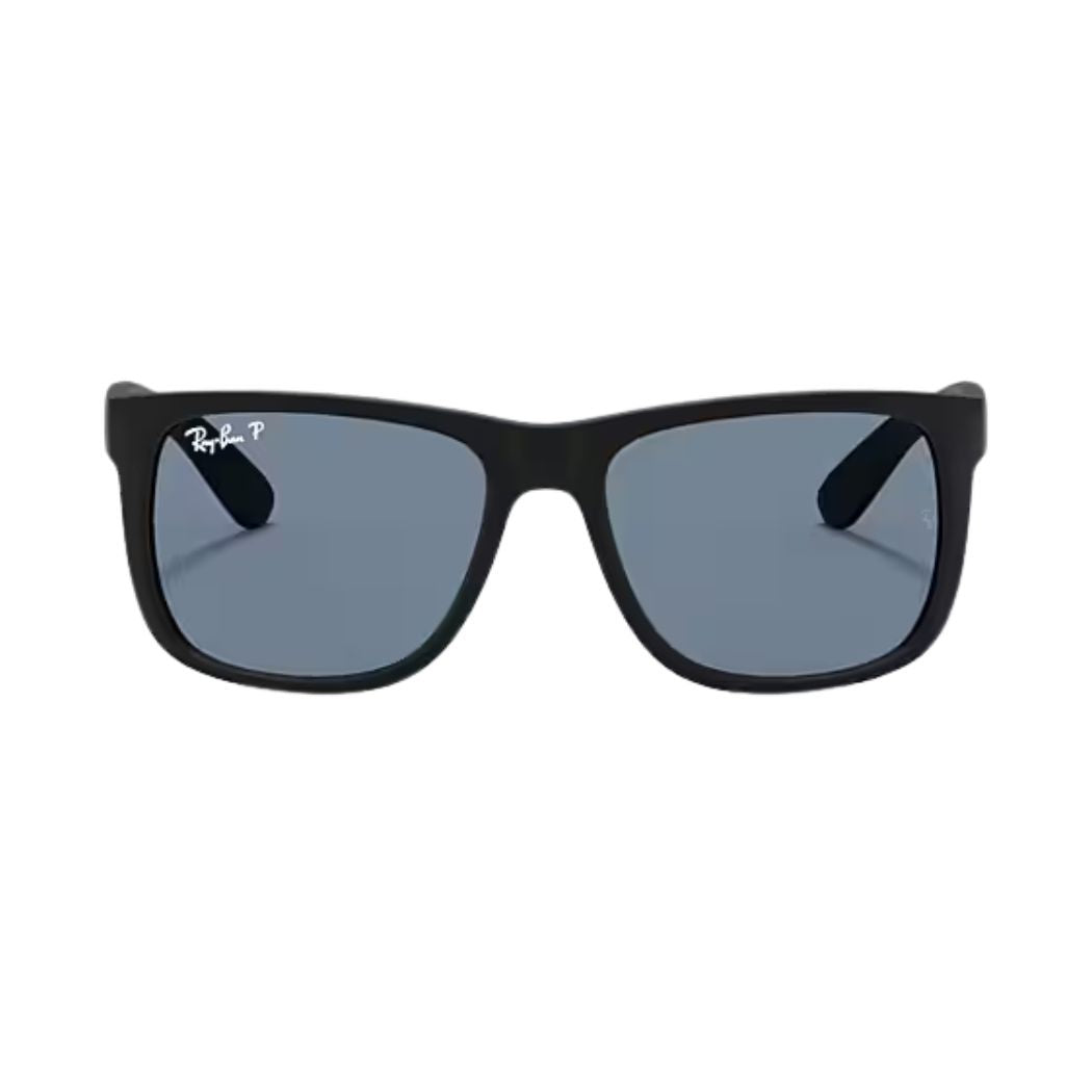 Ray Ban RB4165 Justin Classic Rubber Black Dark Blue Polar