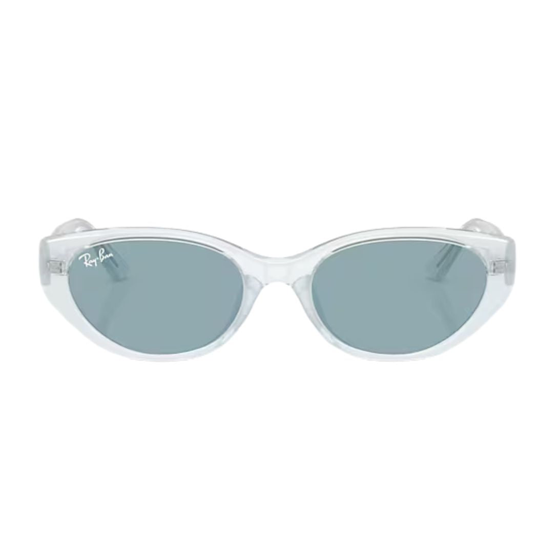 Ray Ban Bio Based Transparent Ice Blue