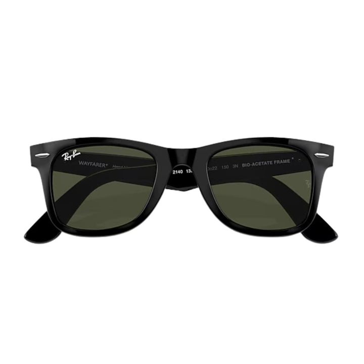 Ray Ban RB2140 Original Wayfarer Bio Based Black Green