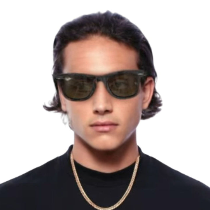 Ray Ban RB2140 Original Wayfarer Bio Based Havana Green