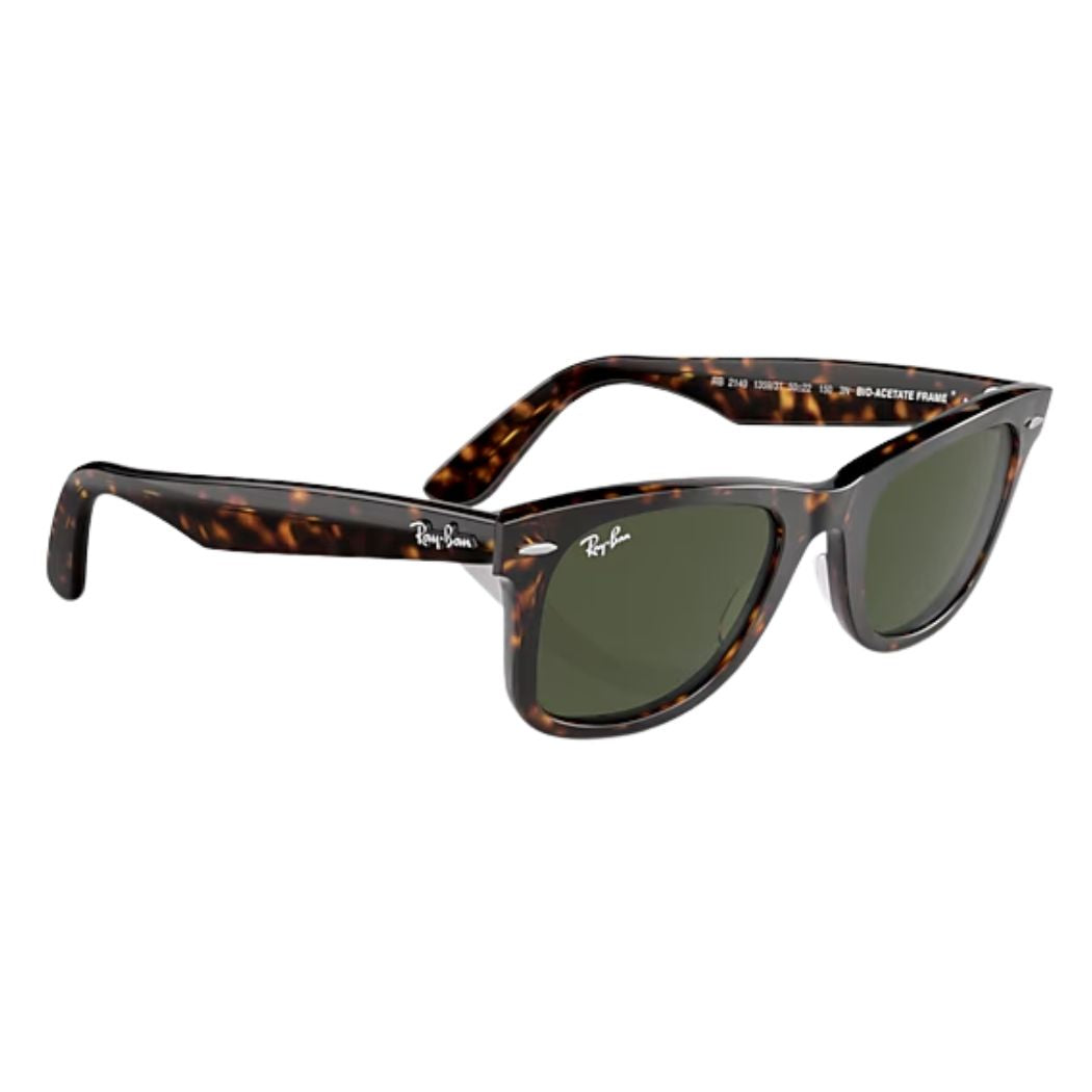 Ray Ban RB2140 Original Wayfarer Bio Based Havana Green