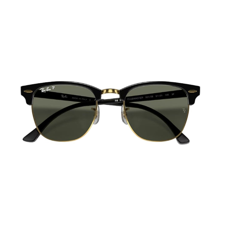 Ray Ban RB3016 Clubmaster Black G15 Green Polar 51