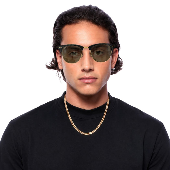 Ray Ban RB3016 Clubmaster Black G15 Green Polar 51