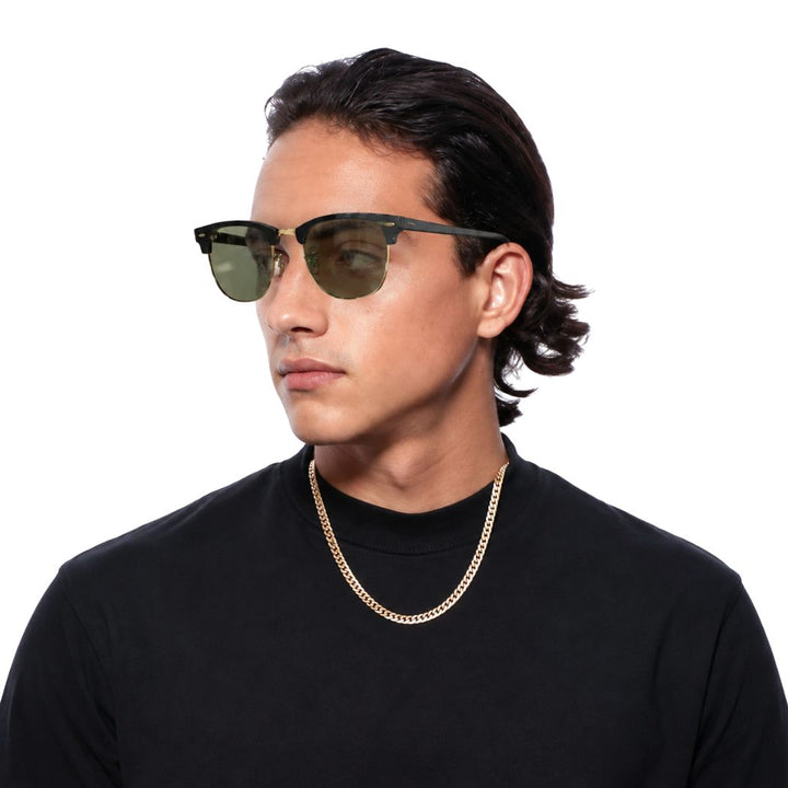 Ray Ban RB3016 Clubmaster Black G15 Green Polar 51