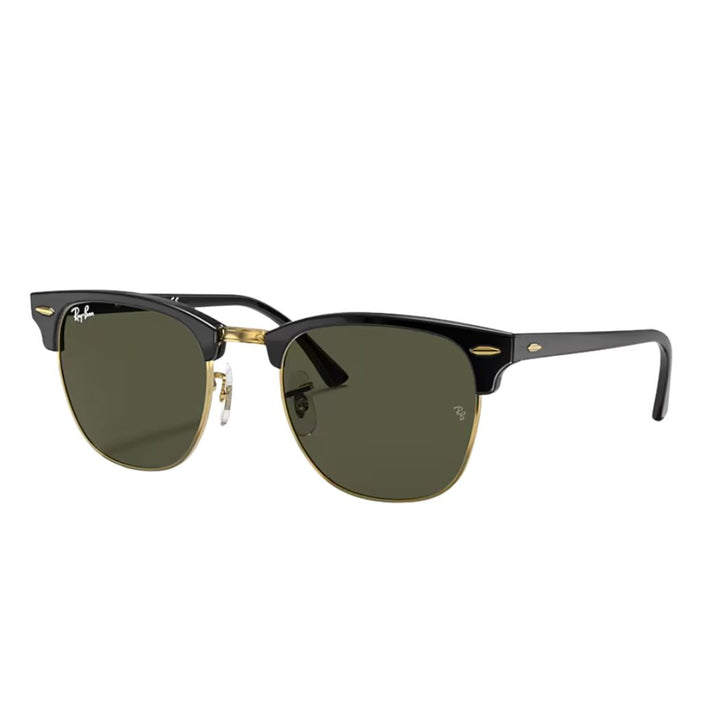 Ray Ban RB3016 Clubmaster Black On Arista G15 Green