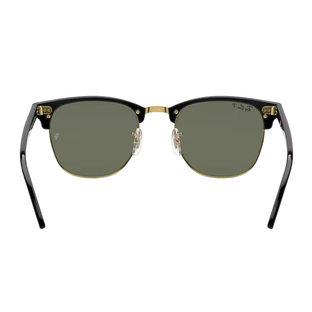 Ray Ban RB3016 Clubmaster Classic Black G15 Green Polar 55