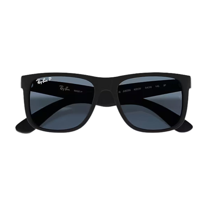 Ray Ban RB4165 Justin Classic Rubber Black Dark Blue Polar