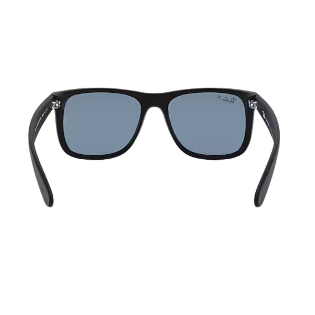 Ray Ban RB4165 Justin Classic Rubber Black Dark Blue Polar