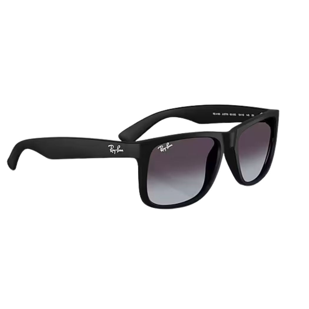 Ray Ban RB4165 Justin Classic Rubber Black Light Grey Gradient Dark Grey