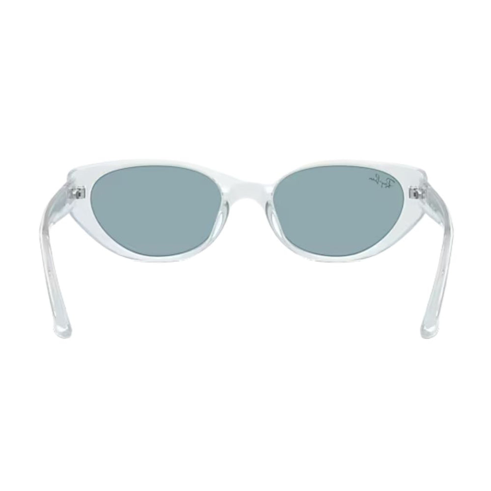 Ray Ban RB4457D  Bio Based Transparent Ice Blue