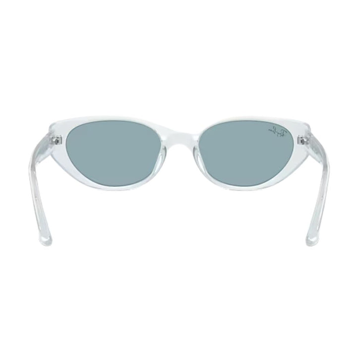 Ray Ban RB4457D  Bio Based Transparent Ice Blue