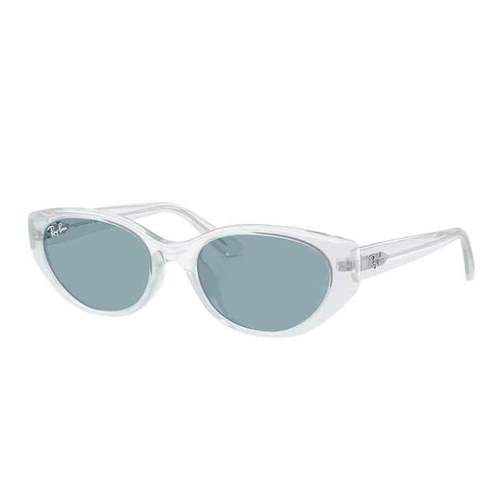Ray Ban RB4457D  Bio Based Transparent Ice Blue