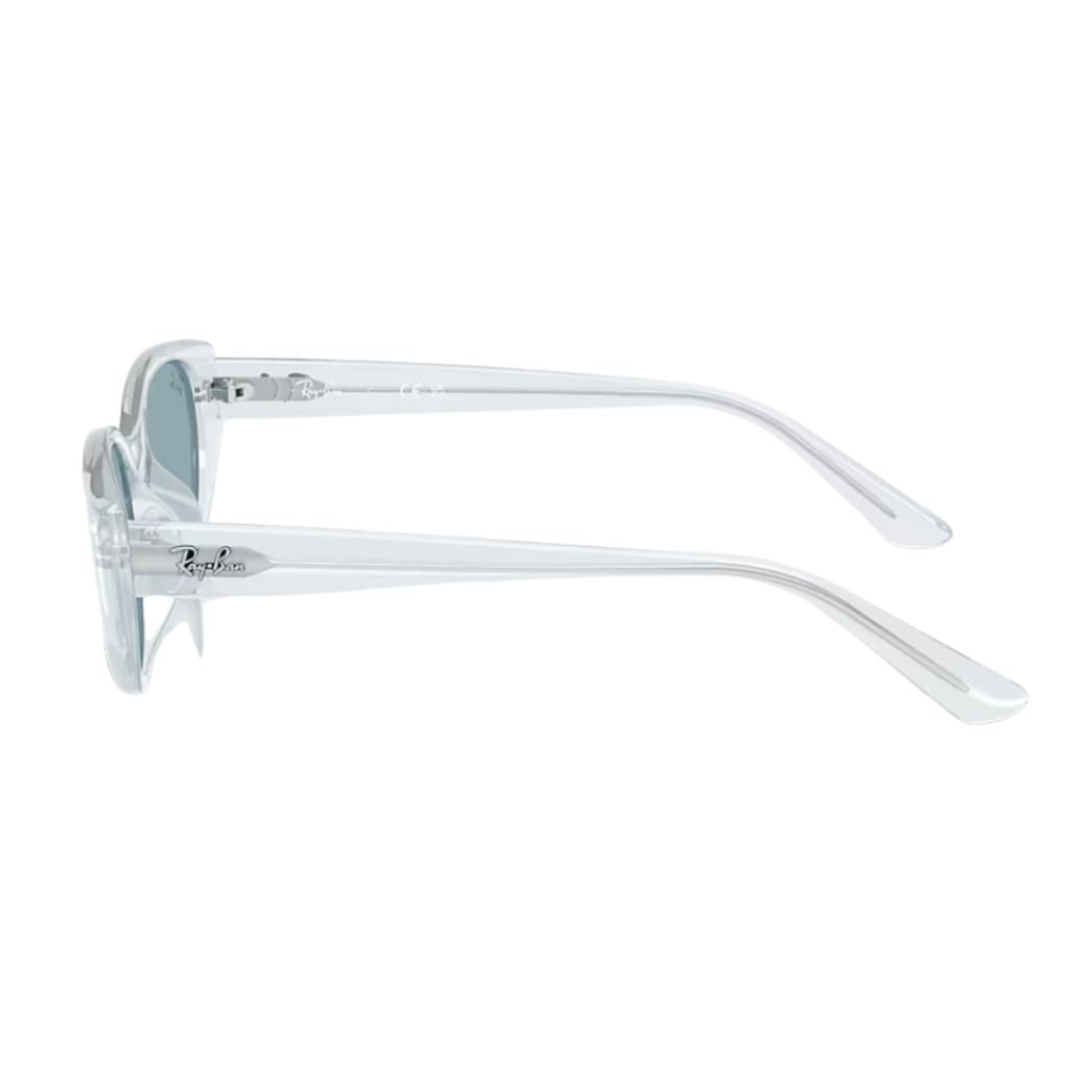 Ray Ban RB4457D  Bio Based Transparent Ice Blue