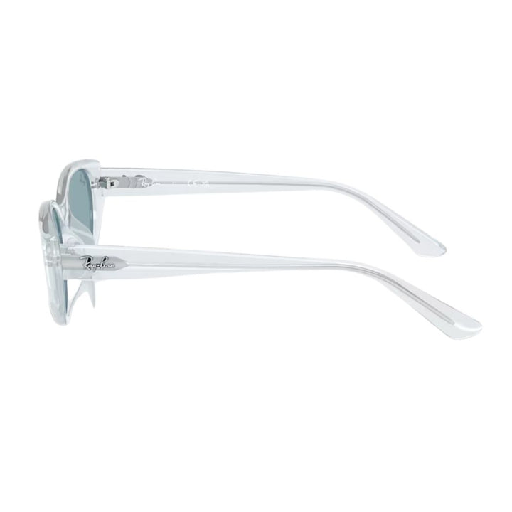 Ray Ban RB4457D  Bio Based Transparent Ice Blue