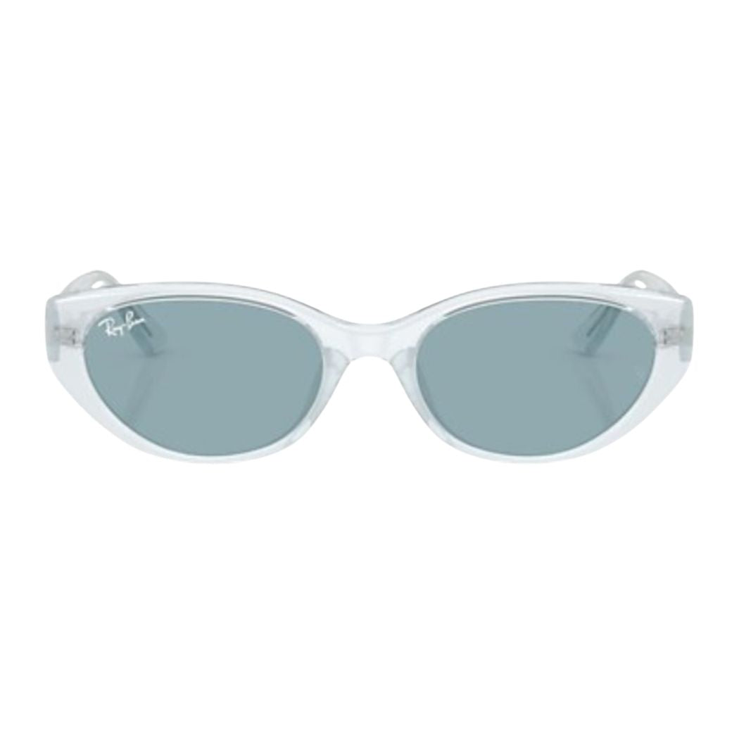 Ray Ban RB4457D  Bio Based Transparent Ice Blue