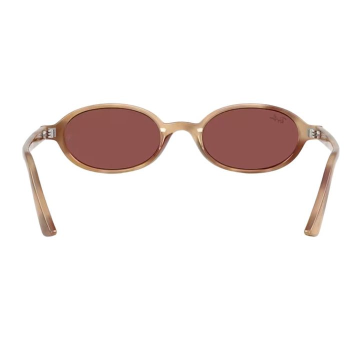 Ray Ban RB4472 Khal Bio Based Cream Havana Dark Violet