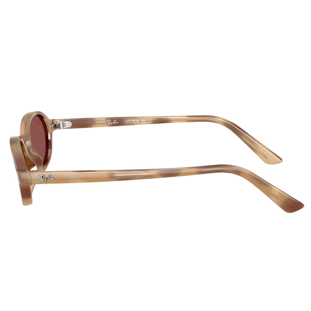 Ray Ban RB4472 Khal Bio Based Cream Havana Dark Violet