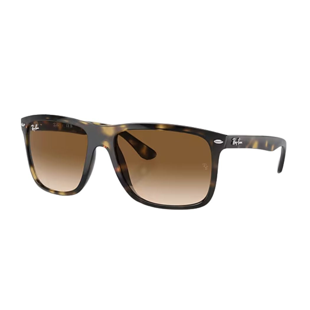 Ray Ban RB4547 Boyfriend Two Havana Clear Gradient Brown