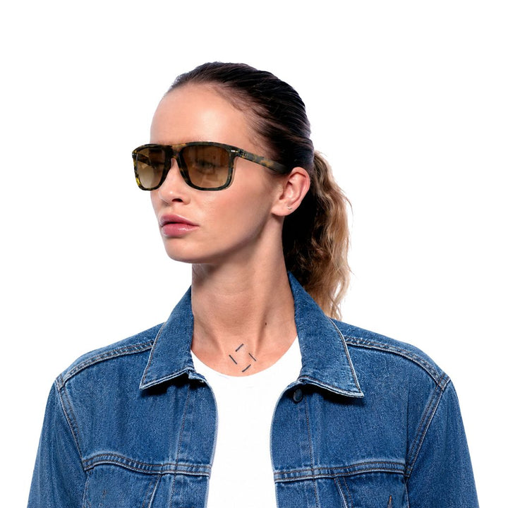 Ray Ban RB4547 Boyfriend Two Havana Clear Gradient Brown