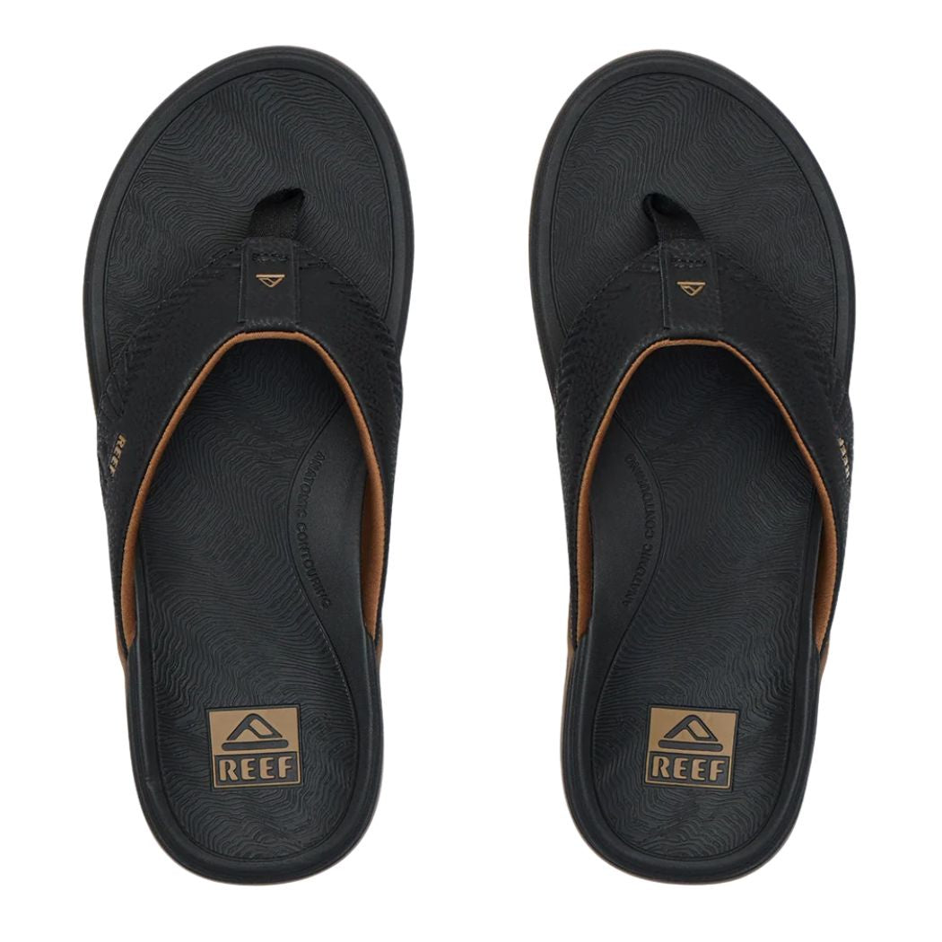 Reef Offshore Thongs Black Gum
